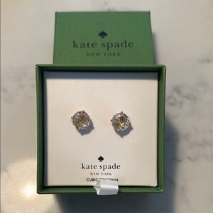 Kate Spade Gold-Tone Sparkling Stud Earrings